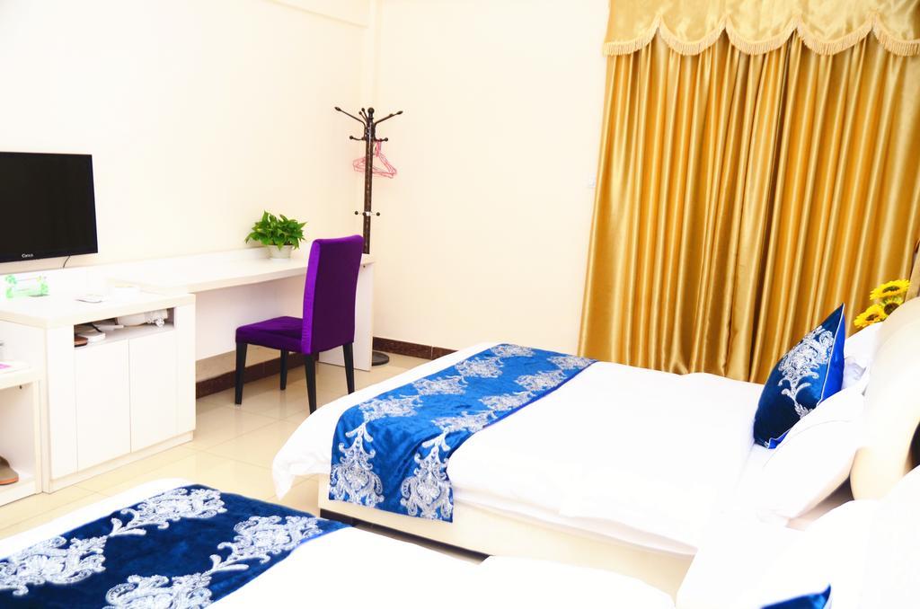 Guangzhou Hua Ji Apartment Pazhou Expo Branch Buitenkant foto