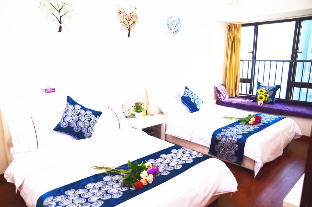 Guangzhou Hua Ji Apartment Pazhou Expo Branch Buitenkant foto