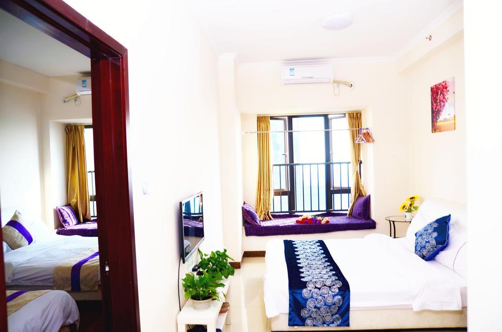 Guangzhou Hua Ji Apartment Pazhou Expo Branch Buitenkant foto
