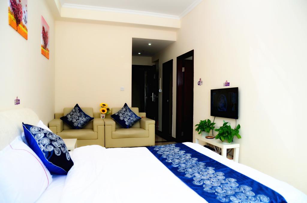 Guangzhou Hua Ji Apartment Pazhou Expo Branch Buitenkant foto