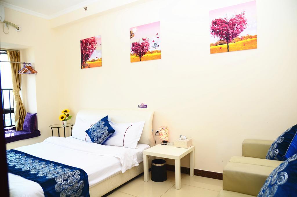 Guangzhou Hua Ji Apartment Pazhou Expo Branch Buitenkant foto