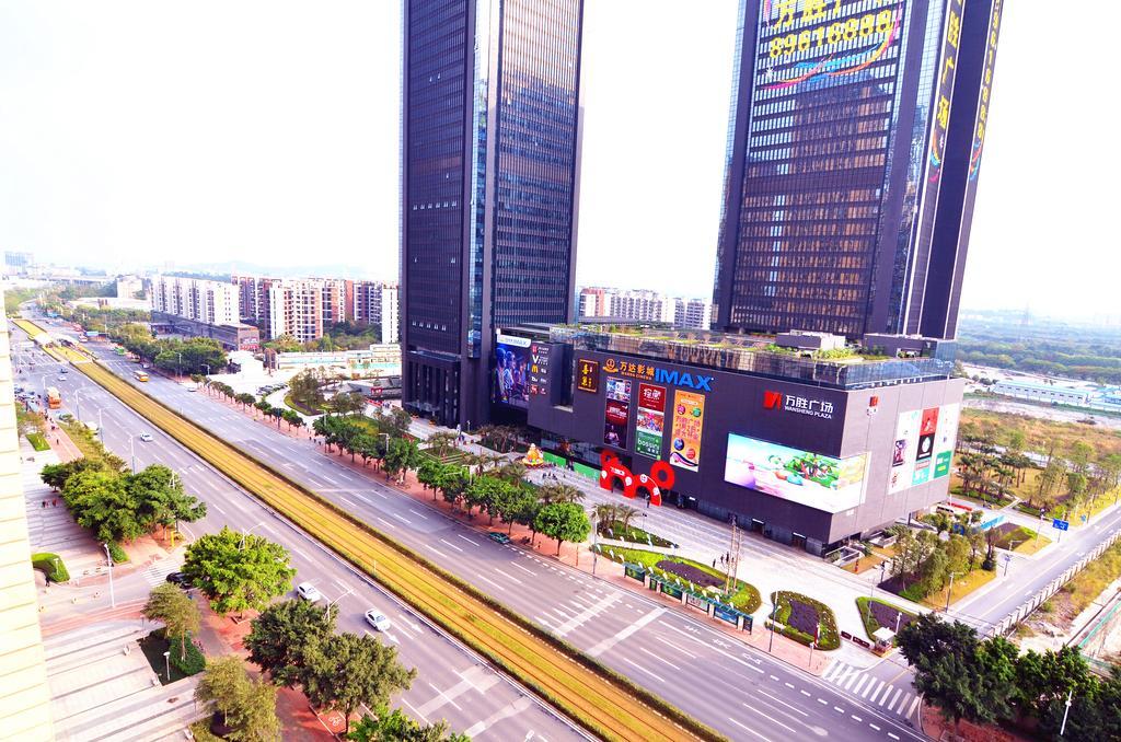 Guangzhou Hua Ji Apartment Pazhou Expo Branch Buitenkant foto