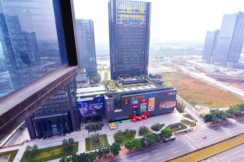Guangzhou Hua Ji Apartment Pazhou Expo Branch Buitenkant foto