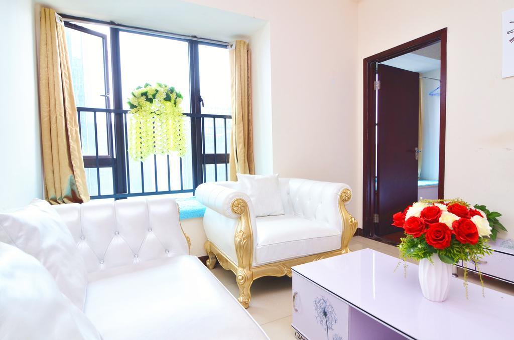 Guangzhou Hua Ji Apartment Pazhou Expo Branch Buitenkant foto
