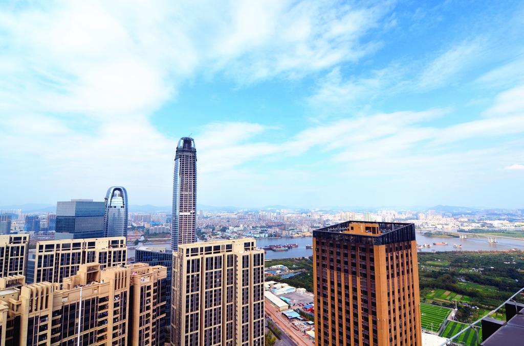 Guangzhou Hua Ji Apartment Pazhou Expo Branch Buitenkant foto