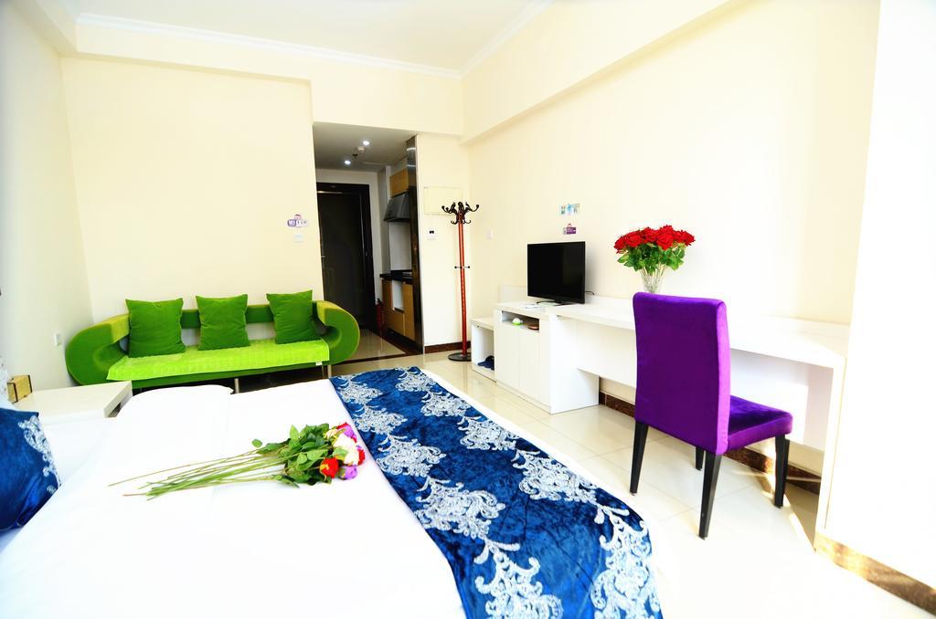 Guangzhou Hua Ji Apartment Pazhou Expo Branch Buitenkant foto