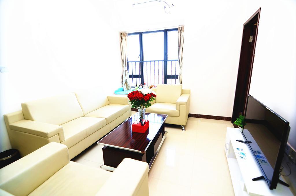 Guangzhou Hua Ji Apartment Pazhou Expo Branch Buitenkant foto