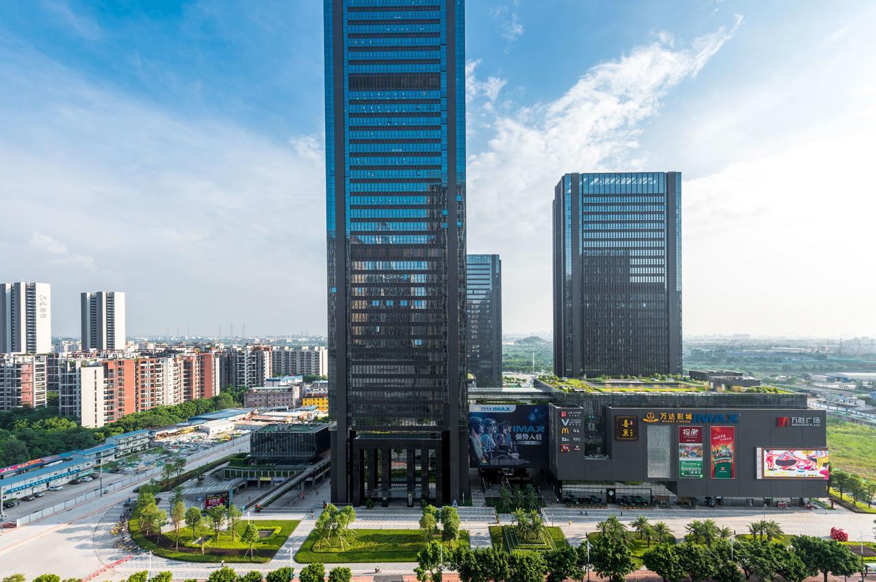 Guangzhou Hua Ji Apartment Pazhou Expo Branch Buitenkant foto