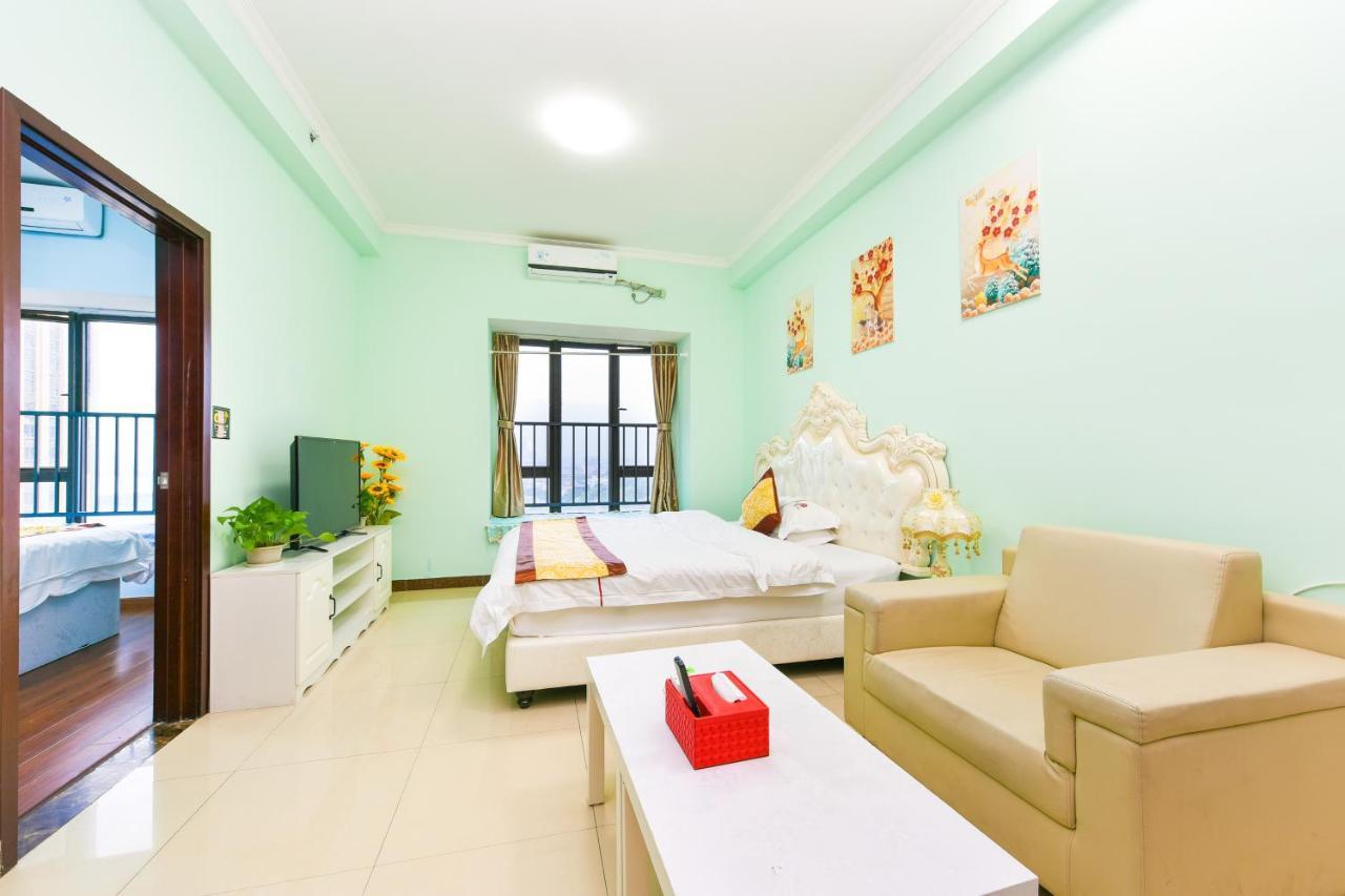 Guangzhou Hua Ji Apartment Pazhou Expo Branch Buitenkant foto