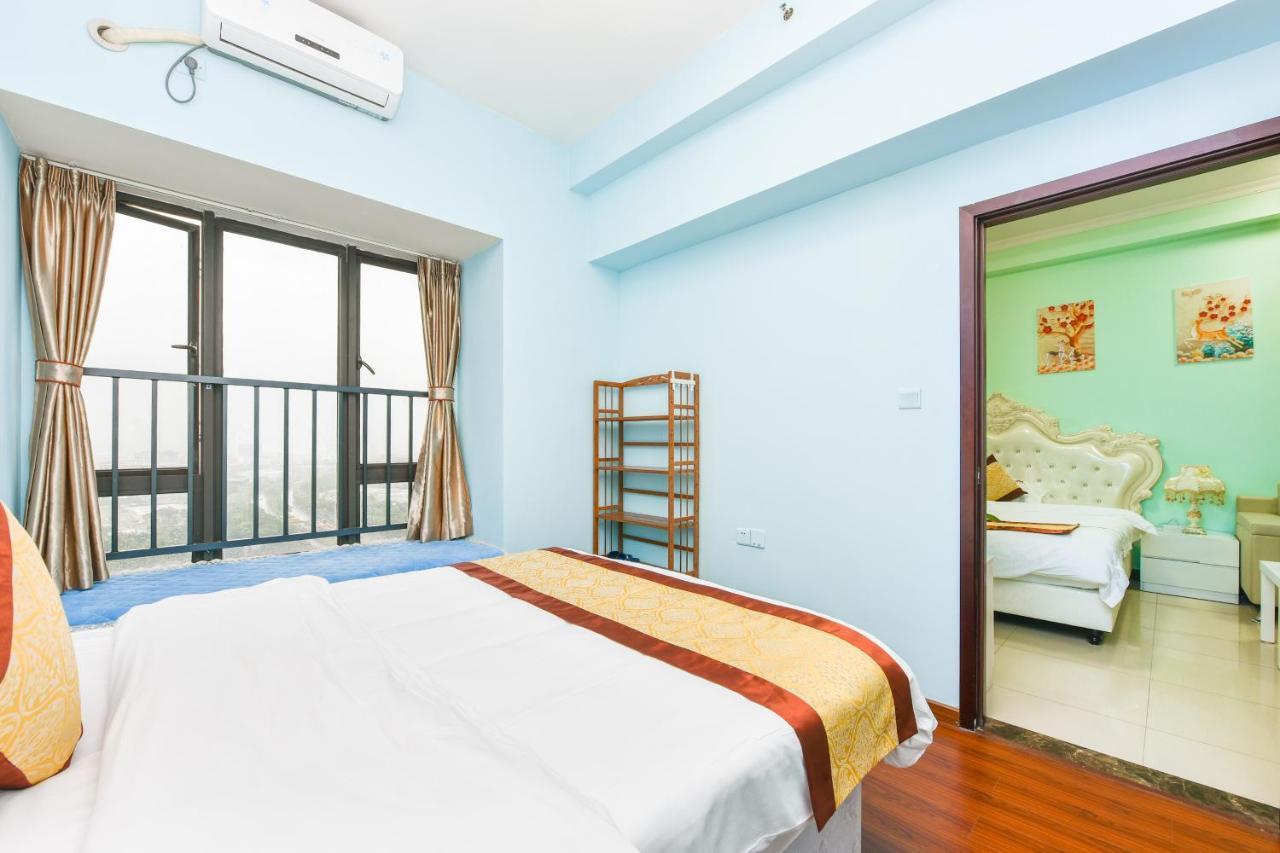 Guangzhou Hua Ji Apartment Pazhou Expo Branch Buitenkant foto