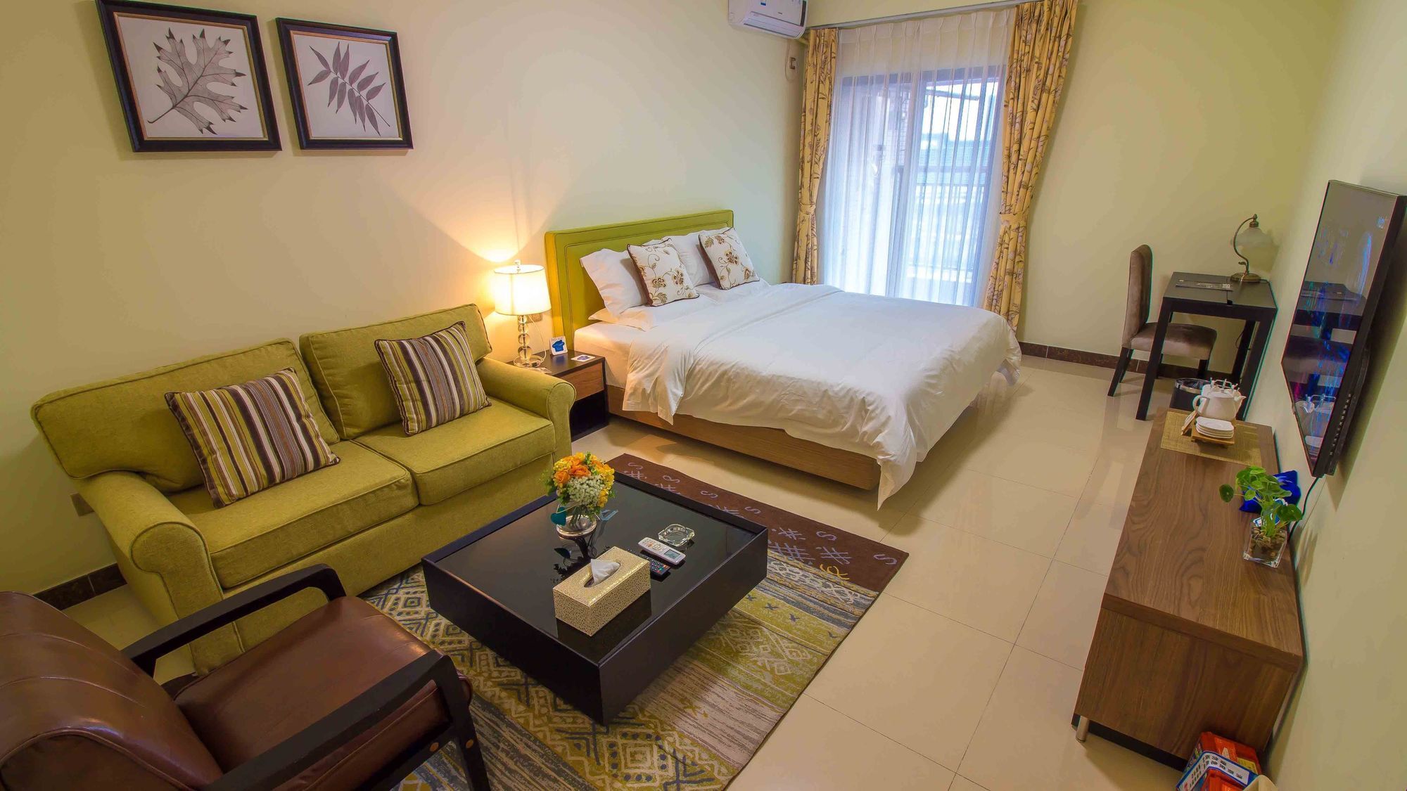 Guangzhou Hua Ji Apartment Pazhou Expo Branch Buitenkant foto